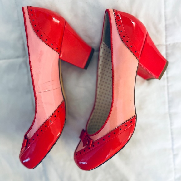 Vintage style pinup heels - Picture 2 of 4